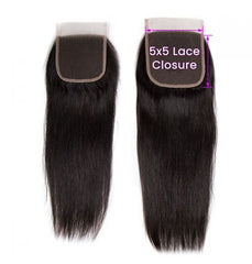 Vietnamese/Burmese  5x5 HD Closure